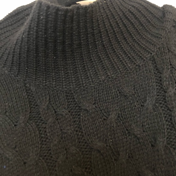 Joe Fresh Womens Black Wool Knit Sweater SZ L - Picture 4 of 8